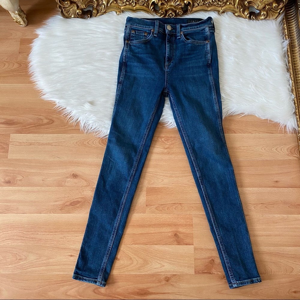 Rag & Bone High Rise Skinny Jeans